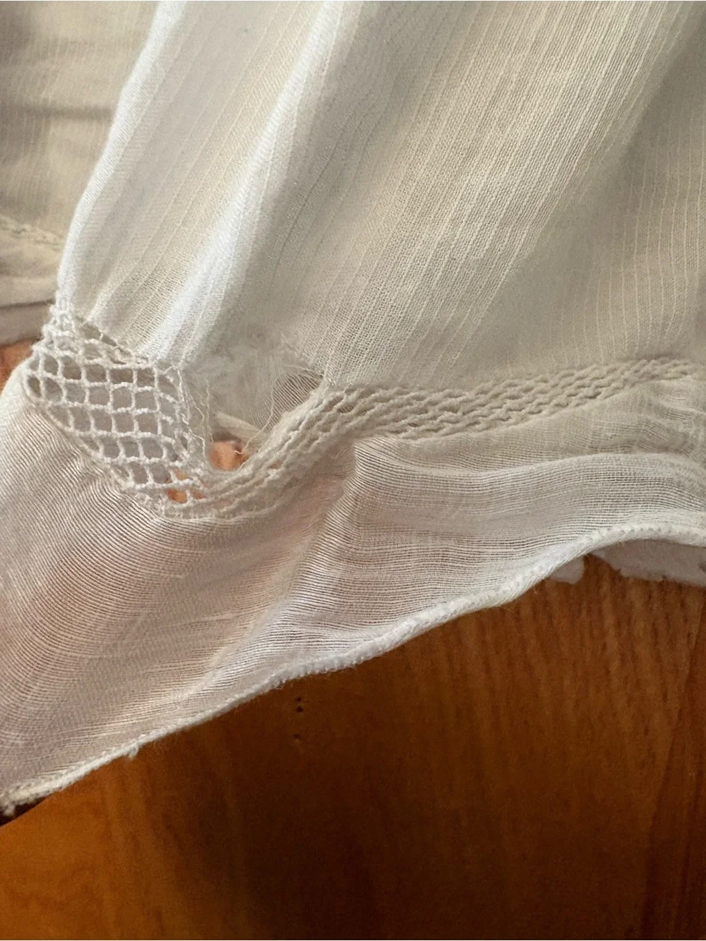 Isabel Marant Cream Smocked Tiered Mini Skirt *FLAW* EU34 US2